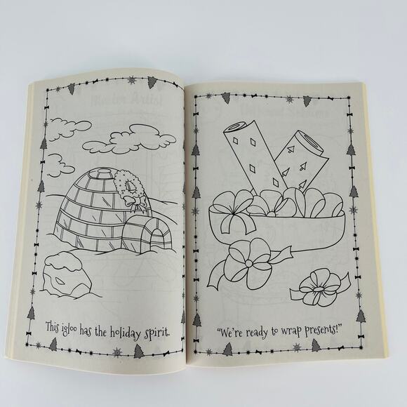Christmas Wishes, Jumbo Children's Kids' Coloring and Activity Book by Kappa New - Picture 8 of 13